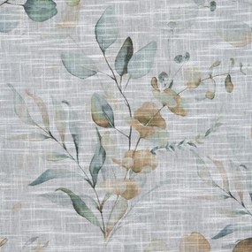 ZÁVES NA KRÚŽKOCH SENA 140X250 CM LISTY