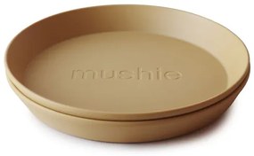 Mushie Okrúhly tanier 2ks: Mustard