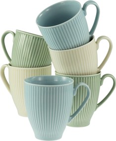 XXXLutz SADA HRNČEKOV NA KÁVU porcelán keramika 6-dielne Creatable - Jedálenské sety - 007768055105
