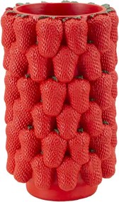 Váza Jahoda 32 cm červená