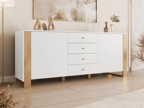 Komoda Nalker 2D4SZ, Farby: biela