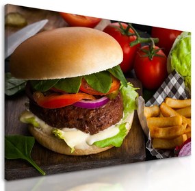 Obraz klasický hamburger