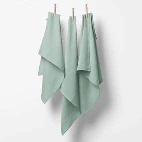 Biante Mušelínová plienka/dečka Nature MSN-020 Pastelovo šalviová 70x70 cm