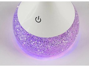 Rabalux 74248 funkčná a dekoratívna stolná LED lampa s glitrami Vivter, 4W, 2200lm, IP20