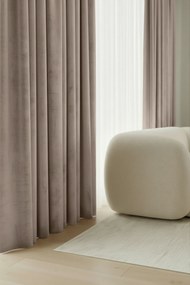 Velúrový záves SOFT VELVET béžový 140x250 cm