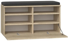 Botník (skrinka na topánky) Reclemos 1 (dub sonoma). Akcia -23%. Vlastná spoľahlivá doprava až k Vám domov. 1132594