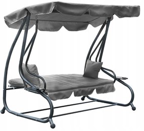 Zahradní houpačka WASTED šedá