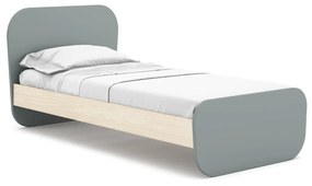 Detská posteľ nabet 90 x 190 cm zelená MUZZA