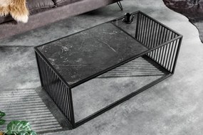 Konferenčný stolík Architecture 100 cm mramorový vzhľad