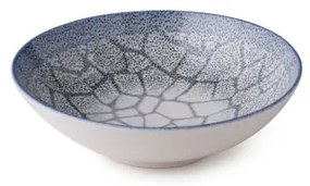 Jedálenská súprava 24 ks modrá/porcelán