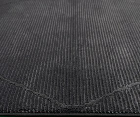 BE Koberec Zurich 1903 DARK GREY – sivý obdĺžnikový Rozmer: 160x230 cm