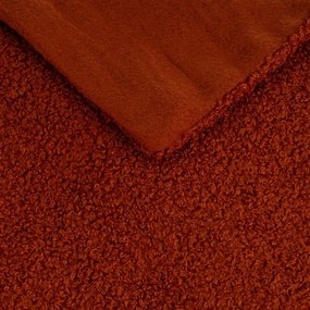 Deka s baránkom v tehlovej farbe 130x160 cm Sherpa Bouclé – Casa Selección