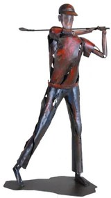Kovová socha golfista SP 1735, 89cm