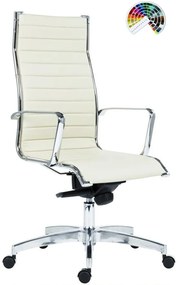 ANTARES Kancelárske kreslo 8800 KASE RIBBED HIGH BACK čalúnenie MEDITAP koženka