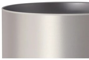 Duolla - Stolná lampa CANNES 1xE14/15W/230V pr. 20 cm strieborná/biela