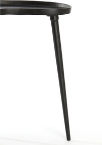 Kovový odkladací stolík 30x53 cm Lienz – Light &amp; Living