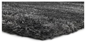 Antracitovosivý koberec 60x120 cm Aloe Liso – Universal