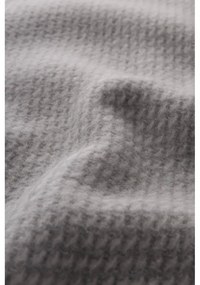 Svetlosivý pléd s podielom bavlny Euromant Ruby, 140 × 180 cm