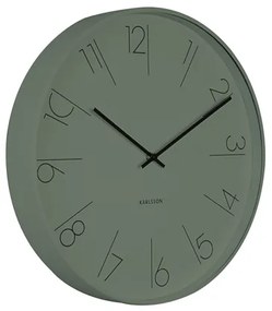 Nástenné hodiny KA5607GR, Karlsson, Elegant Numbers, 40cm