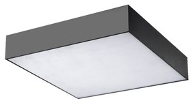 LED stropné svietidlo Monza S 40 CCT čierna s diaľkovým ovládačom