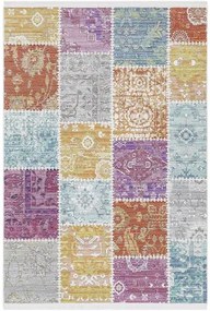 Koberce Breno Kusový koberec QUANTUM 1807 Patchwork, viacfarebná,120 x 180 cm
