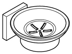 GROHE 41096DC0 - Nerezová miska na mydlo START CUBE 110 x 56 x 125 mm