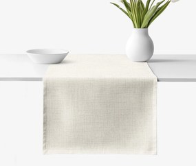 Goldea behúň na stôl 100% bavlnené plátno - prírodný režný 50x140 cm