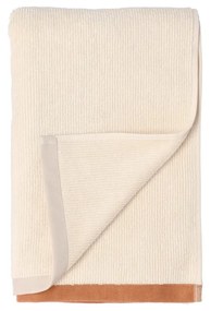 Hnedo-béžová bavlnená osuška 70x140 cm Contrast - Södahl