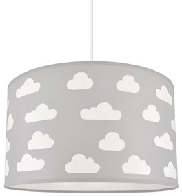 Detský luster CLOUDS GREY 1xE27/60W/230V