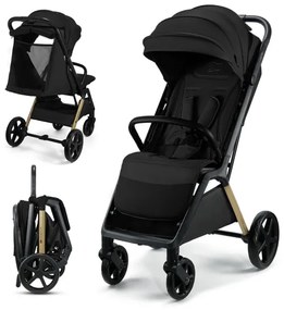 KINDERKRAFT - Športový kočík LOOM čierna