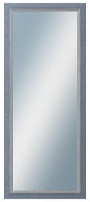 DANTIK - Zrkadlo v rámu, rozmer s rámom 50x120 cm z lišty AMALFI modrá (3116)