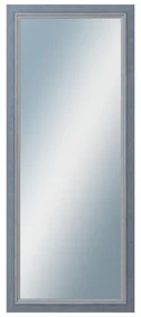 DANTIK - Zrkadlo v rámu, rozmer s rámom 50x120 cm z lišty AMALFI modrá (3116)