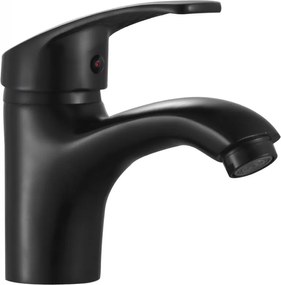 Mexen Fabia, umývadlová batéria, čierna matná, 746500-70