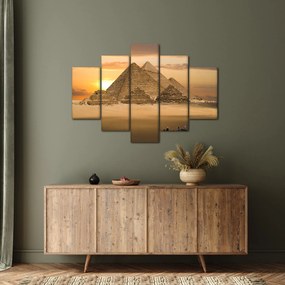 Obraz - Pyramídy (150x105 cm)