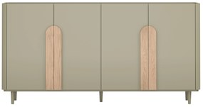 Komoda Amilio 200 cm - eukalyptus / dub baltic dune / dub prírodný