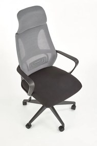 Kancelárska stolička Dedo sivé/čierne