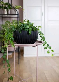 Kvetináč STRIPPED ECO 24 cm antracitový