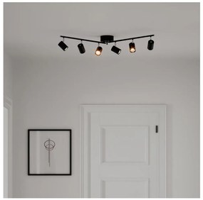 ByRydens 4202100-4002 - Bodové svietidlo CORRECT 6xGU10/7W/230V čierna