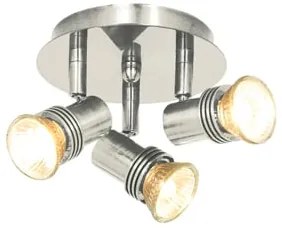 Stropné svietidlo SearchLight DECCO nikel P633SS