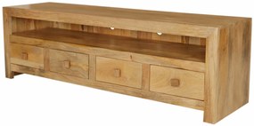 furniture-nabytek.cz - TV stolík masív z dreva mango 160x50x45