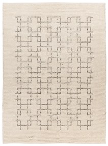 Ručne tkaný kusový koberec My Freya 270 cream, 80x150, biela, obývacia izba, Obsession