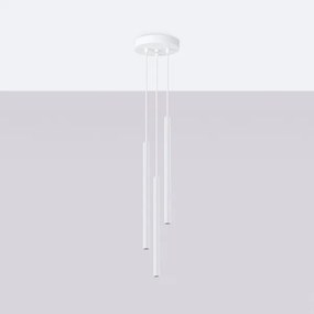 Sollux SL.1340 - Luster na lanku ARCHE 3xG9/8W/230V biela