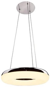LED Luster na lanku LED/40W/230V 3000K pr. 40 cm lesklý chróm