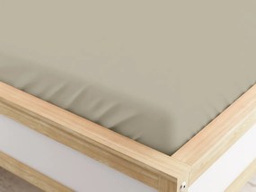 Napínacia plachta z mikrovlákna piesková 160 x 200 cm