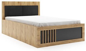 Posteľ Sorento 120x200 Craft Zlato/čierna