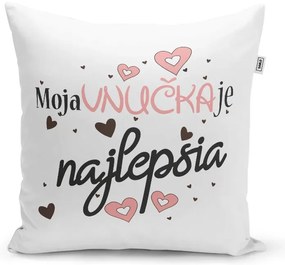Sablio Vankúš Moja vnučka je najlepšia: 40x40 cm