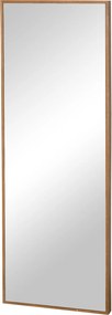 HOMCOM nástenné zrkadlo 125 x 45cm s dreveným rámom | Aosom