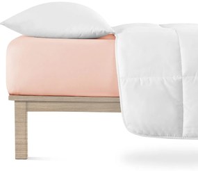 Svetloružová napínacia plachta jersey 90x200 cm Boxspring – Andrea Simone