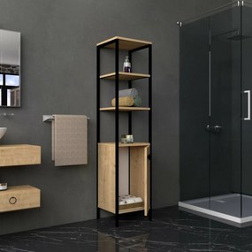 Regálová jednotka Derin Anthracite a Sapphire