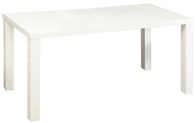 Jedálenský stôl Asper New Typ 2 - biely lesk